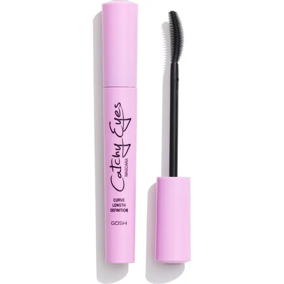 Gosh Catchy Eyes Tusz do Rzęs Kocie Oczy, 8ml, Allergy Certified