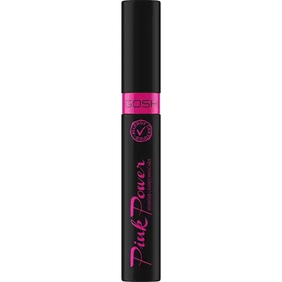 Gosh Pink Power Wonder Lashes Mascara Black 10 ml