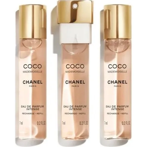 Chanel Coco Mademoiselle Intense zestaw 3x7ml spray + wkłady