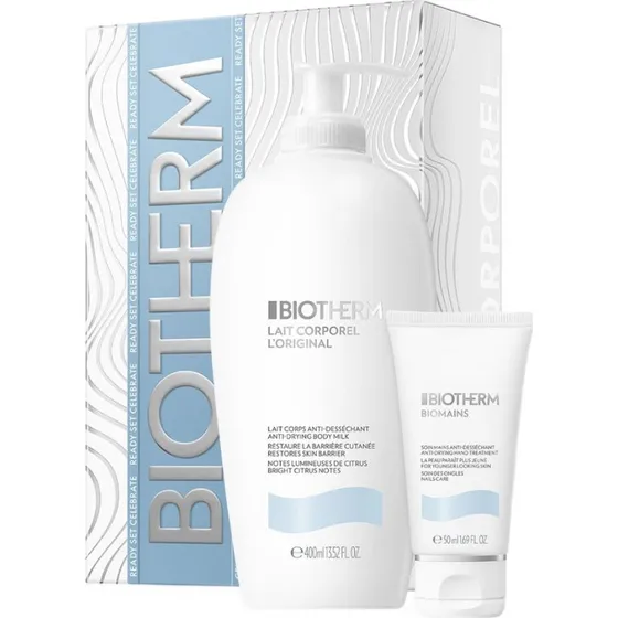 Biotherm Set Mleczko do ciała 400 ml + Krem do rąk 50 ml