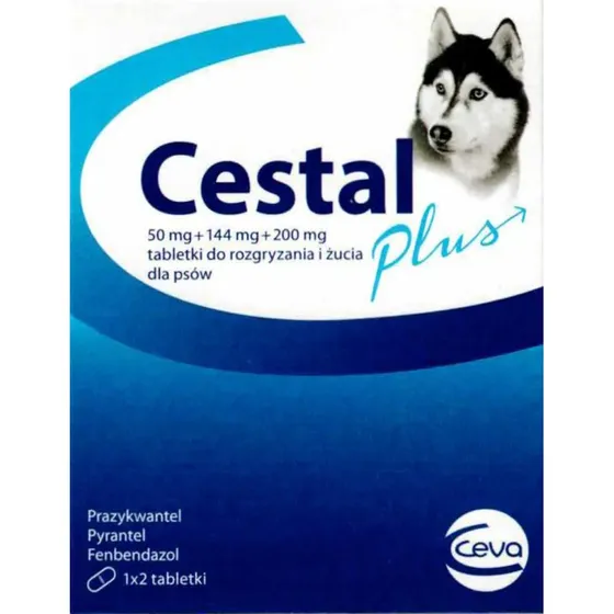 CESTAL Plus 2 tabletki dla psa
