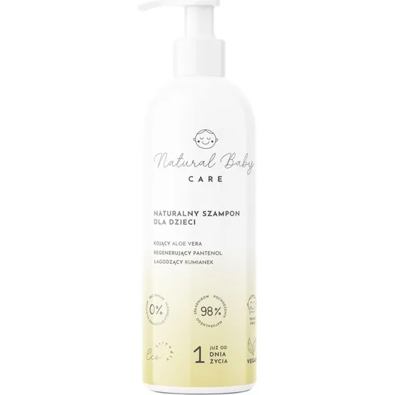 Natural Baby Care Szampon do włosów dla dzieci 200 ml