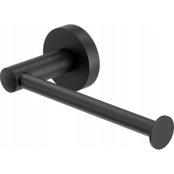 ROY Czarny Uchwyt na Papier Toaletowy