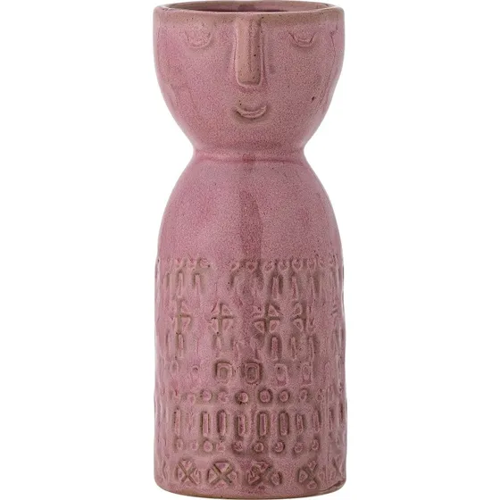 Bloomingville Wazon Embla 14,5 cm, róży, kamionka