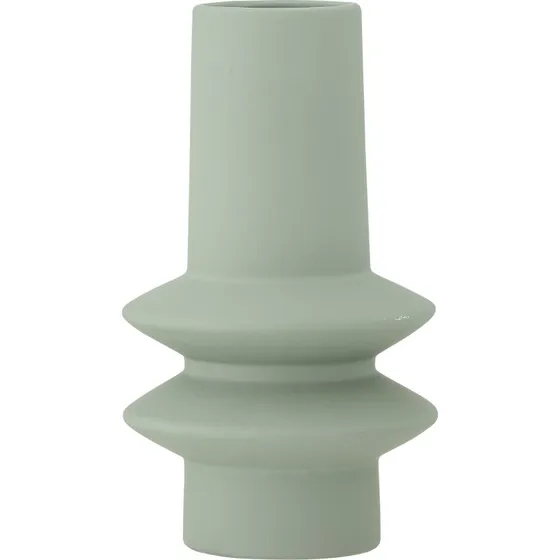 Bloomingville Wazon Isold matowy miętowy 22 cm