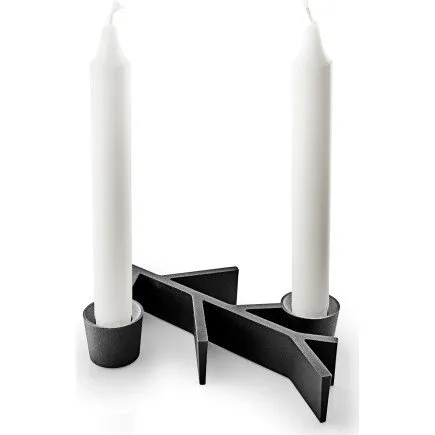 Eva Solo Twig Candlestick Czarny 18 cm
