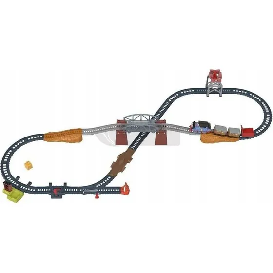 Thomas & Przyjaciele Tor Zestaw 3w1 Wielka Dostawa HGX64
