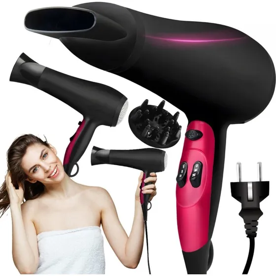 Retoo UR138 Suszarka 4w1 2000W 3 prdkoci zimny nawiew