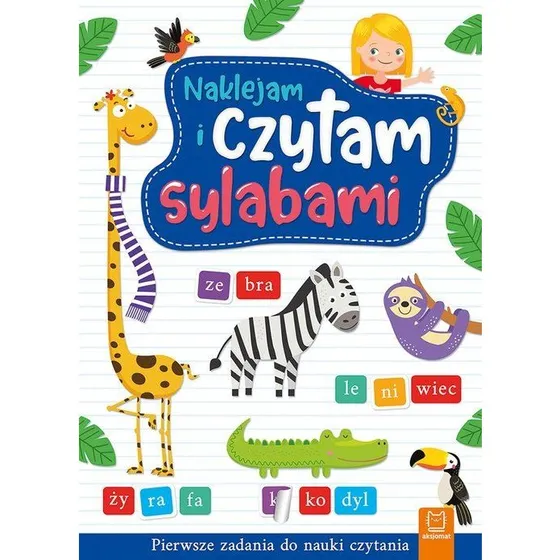 Aksj Naklejam i czytam sylabami II