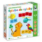 Sylaby do Sylaby – gra edukacyjna 192 elementy, 4–8 lat