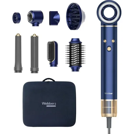 Webber HD4 ULTRA PRO 1300W z 8 końcówkami i jonizacją