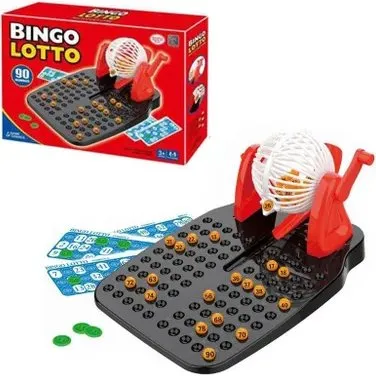 Bingo 90 numerów – Gra dla 2-8 osób, wiek 3+