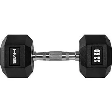 HMS HEX PRO Hantel Gumowany 12 kg