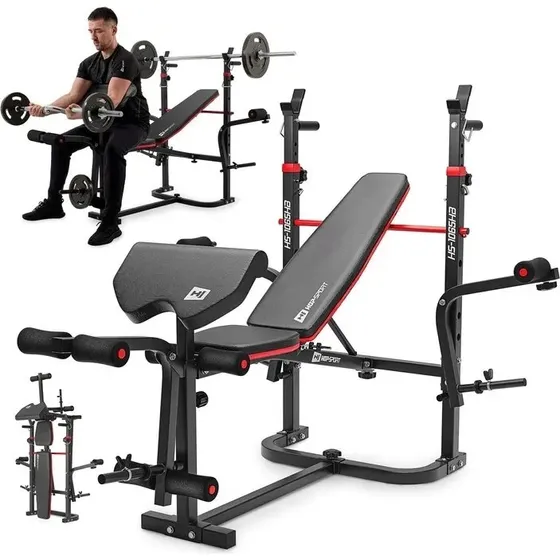 FitPro Ławka treningowa regulowana z modlitewnikiem