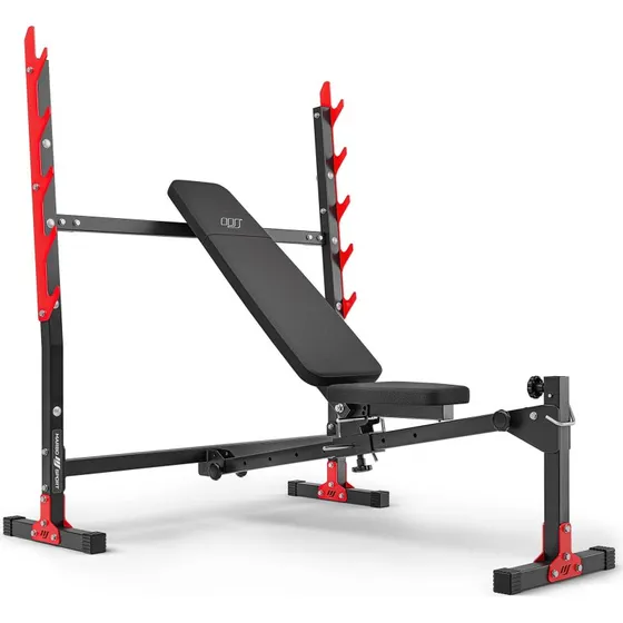 Marbo Sport MH-L107 2.0 Ławka regulowana ze stojakami