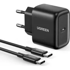 UGREEN CD250 Ładowarka 25W USB-C + kabel 2m czarny