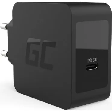 Green Cell CHAR07-GC Ładowarka USB-C 18W czarna