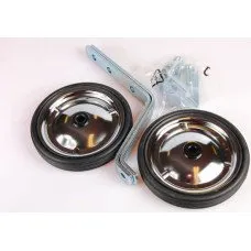 Hollandbikeshop Kółka Boczne 12/20" 3-Otwór Srebrny