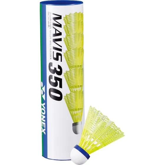 Yonex Mavis 350 Żółte Lotki Nylonowe 6 szt.