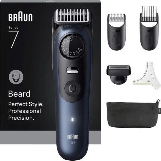 Braun Beard Trimmer Series 7 BT7520 Granatowy
