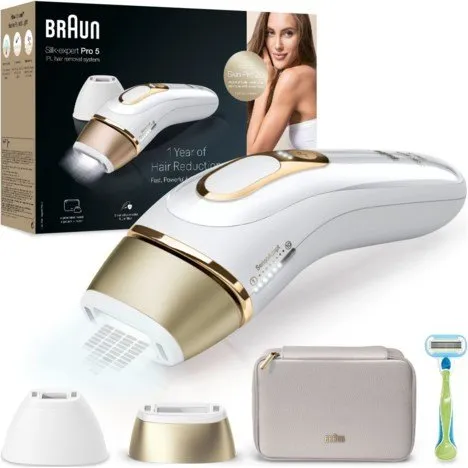 Braun Silk·expert Pro 5 IPL PL5152 z torbą i 2 głowicami
