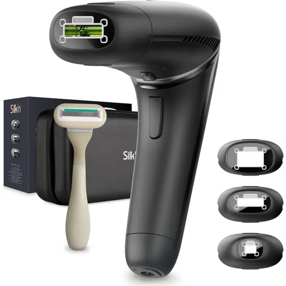 Silk'n Depilator IPL 7 z obrotową głowicą, 600 000 impulsów, czarny