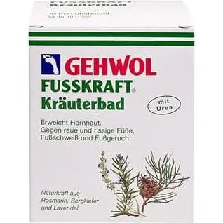 Gehwol Fusskraft Sól ziołowa do kąpieli stóp 10x20g