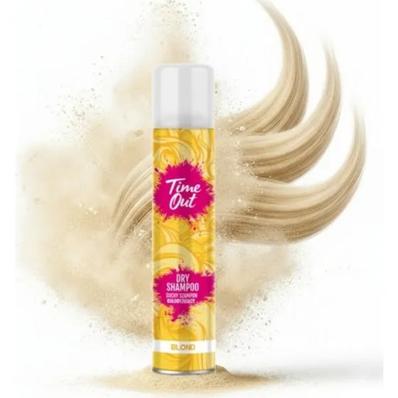 Time Out Suchy szampon do włosów blond 200ml
