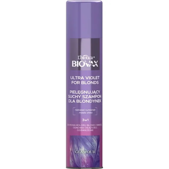 Biovax Ultra Violet Suchy Szampon dla Blondynek 200ml