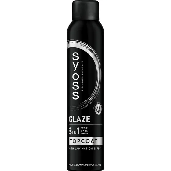 Syoss Glaze Topcoat Spray 3in1 200ml