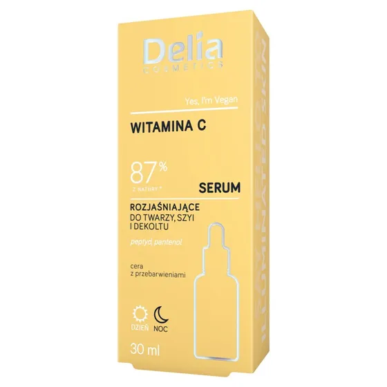 Delia Witamina C Serum 30ml rozjaśniające do twarzy i dekoltu