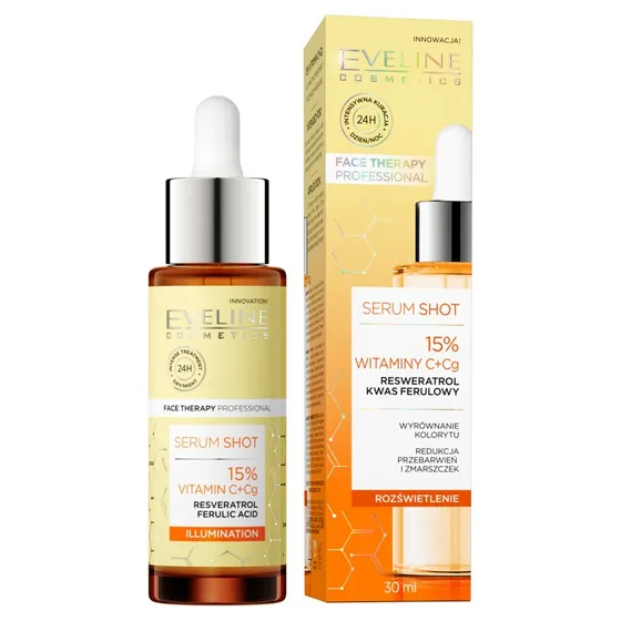 Eveline Cosmetics Serum Shot 15% witaminy C + Cg, 30 ml