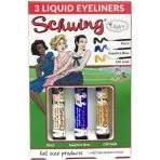 theBalm Schwing! Eyeliner w Płynie 3x1,7 ml (Czarny, Niebieski, Złoty)