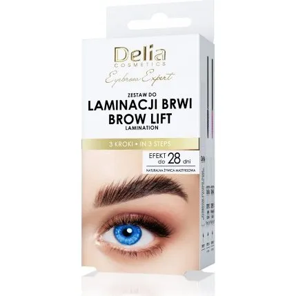 Delia Zestaw do laminacji brwi Eyebrow Expert Brow Lift