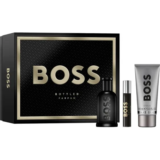 Hugo Boss Boss Bottled Parfum Giftset 100ml + 10ml + el 100ml