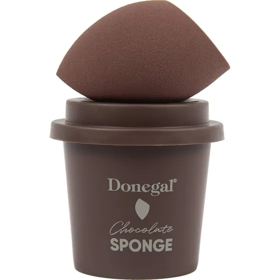 Donegal Morning Coffee Gąbka do makijażu z etui Chocolate Sponge 4352