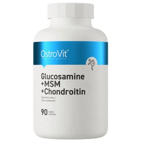 OstroVit Glukozamina + MSM + Chondroityna 90 tabl.