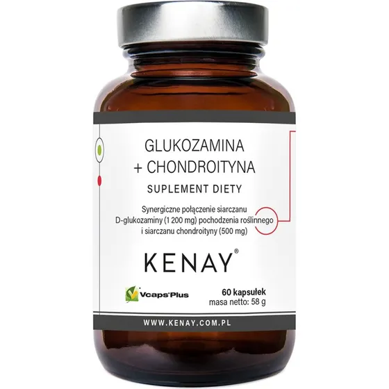 Kenay Glukozamina + Chondroityna 60 kapsułek