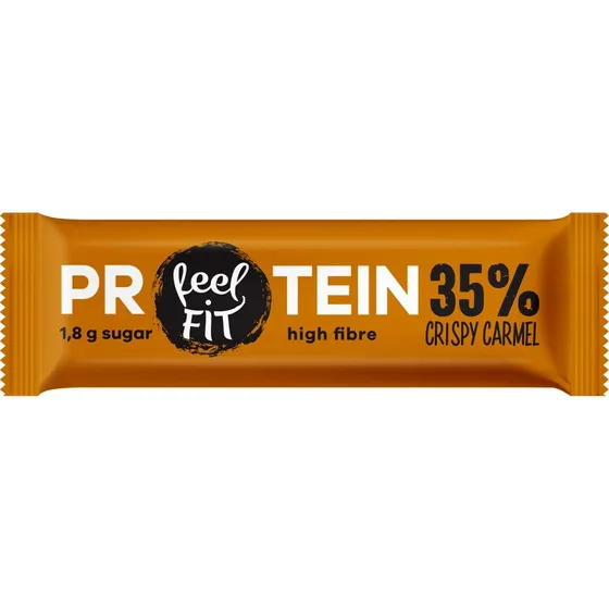 Feel Fit Baton Proteinowy Karmelowy 40g Bez Cukru