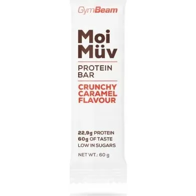 GymBeam Baton Proteinowy 60g Karmel 22,9g białka