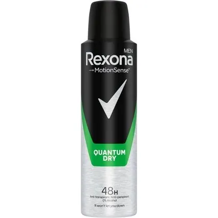 Rexona Men Quantum Dry Antyperspirant w aerozolu 150 ml