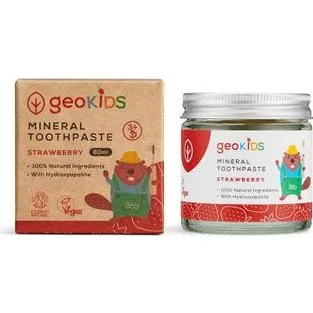 Georganics GeoKIDS Pasta do zębów Truskawka 60 ml