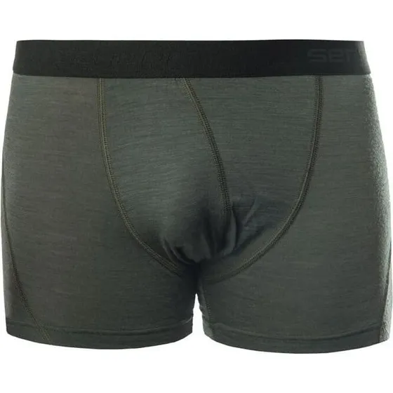 SENSOR Merino Air Bokserki Oliwkowo-Zielone