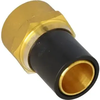 TIGER Adapter PE-mosiądz GW d40x1¼" PE100 SDR11 PN10 gaz/PN16 woda