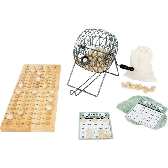 Bingo Exclusive – drewniana gra rodzinna na małych nóżkach