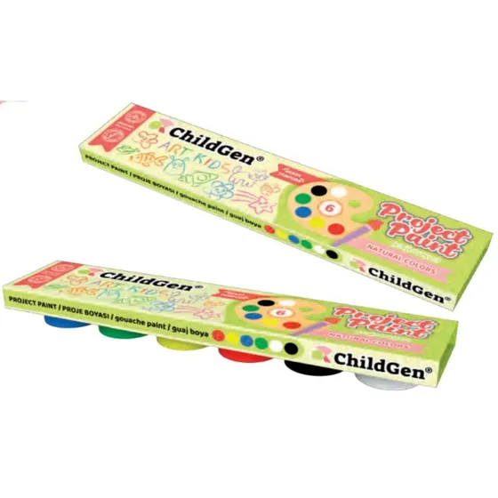 ChildGen Farby Naturalne 6 Kolorów x 20 ml