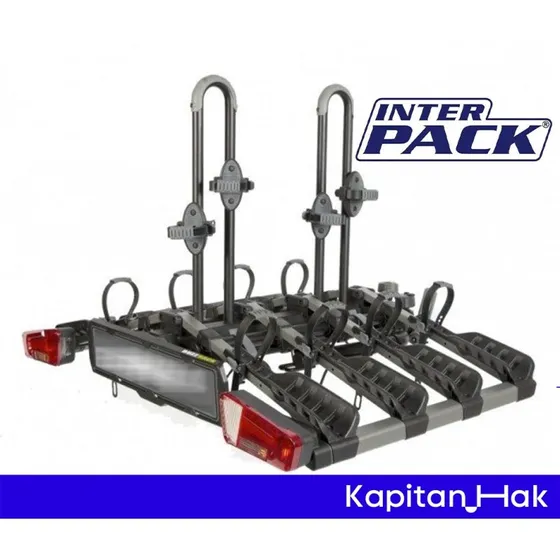 Inter Pack New Spider 4 – Bagażnik na hak na 4 rowery