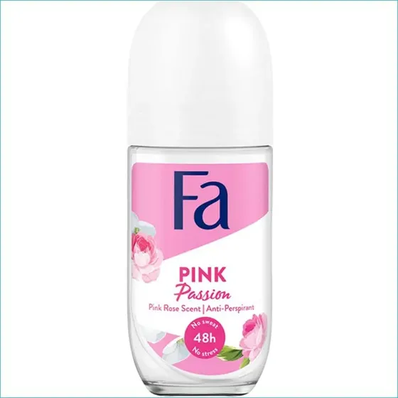 FA Pink Passion Antyperspirant Damski Roll-on 50ml