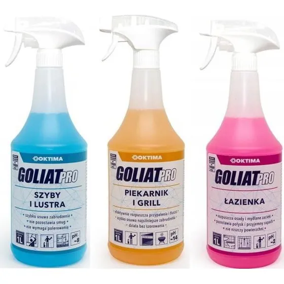 Goliat PRO Płyn do mycia szyb i luster 1 L