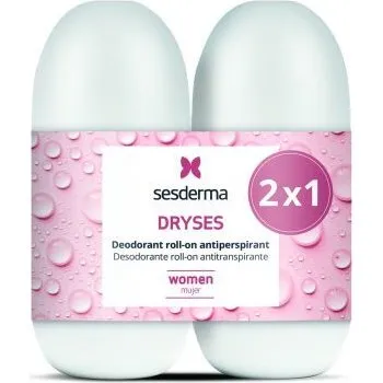 Sesderma Dryses Dezodorant Antyperspirant Roll-On 2x75ml dla Kobiet